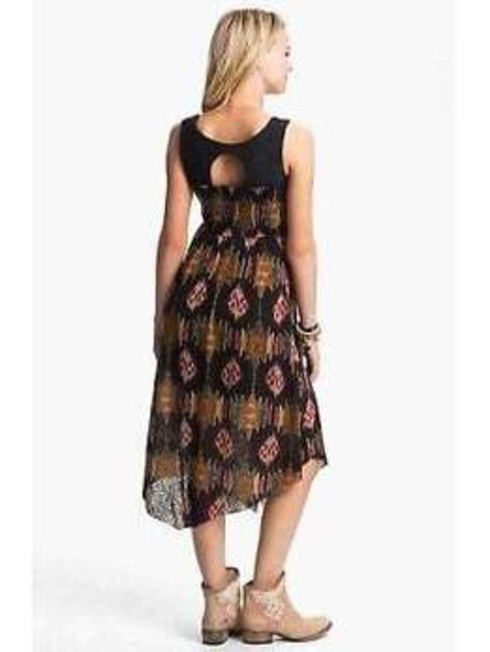 Free people NWT dress szSM crocheted “all wrapped up” Dress